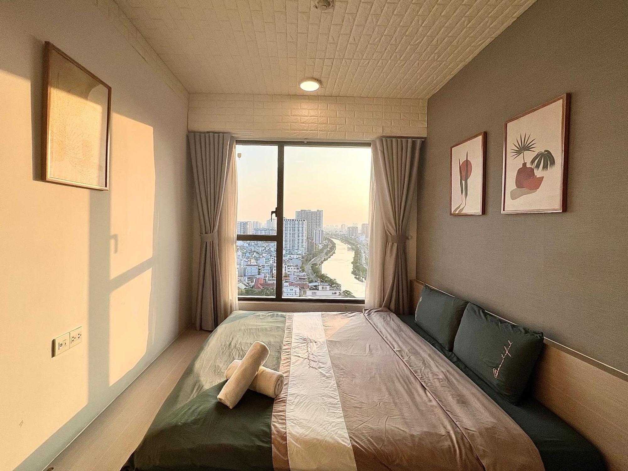 הו צ'י מין סיטי Spacious Saigon - Infinity Pool In Rivergate מראה חיצוני תמונה